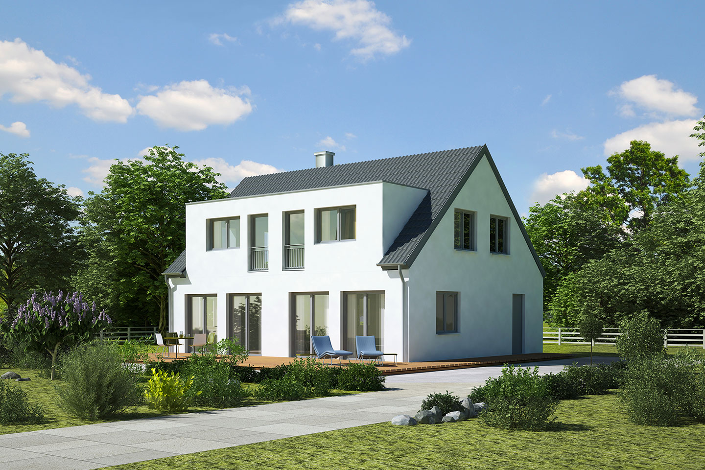 AdobeStock_66379867 Modern wood home